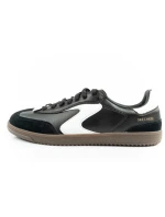 Skechers Kickoff dámské sportovní boty tenisky černé kožené dámské