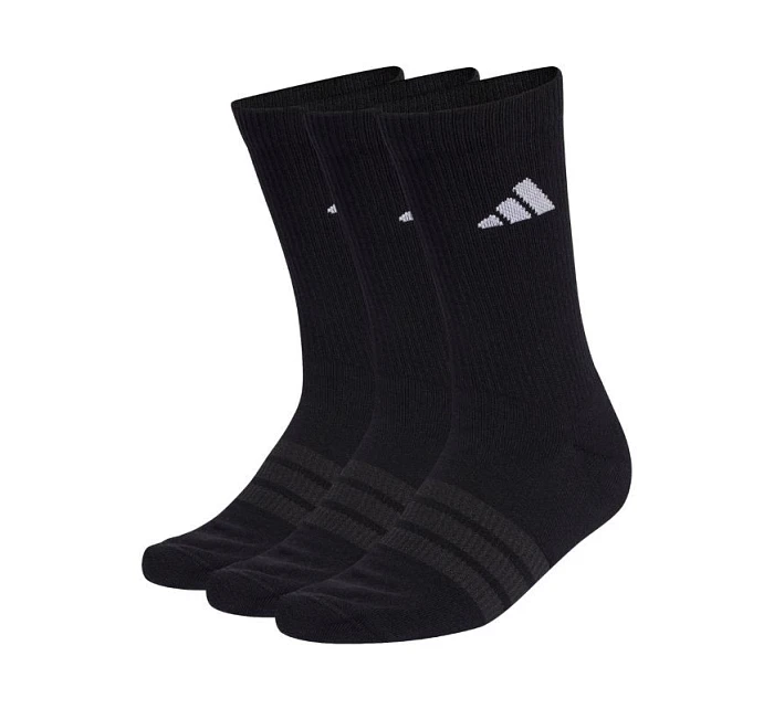 Ponožky adidas Cushioned Sportswear Crew 3P černé KC9626