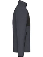 Daiber JN 1312 Pánská fleecová bunda 02.1312 carbon/black