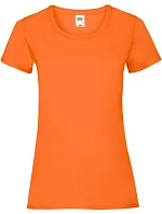 Fruit of the Loom Lady-Fit Valueweight T Dámské tričko 16.1372 orange Fruit of the Loom Lady-Fit Valueweight T Dámské tričko 16.1372 orange