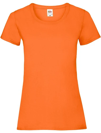 Fruit of the Loom Lady-Fit Valueweight T Dámské tričko 16.1372 orange Fruit of the Loom Lady-Fit Valueweight T Dámské tričko 16.1372 orange