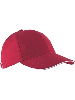 KP 011 6 Panelová sandwich kšiltovka red/white model 22460985 - K-up
