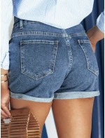 Dámské džínové šortky DENIM modré model 21977731 - Dstreet Dámské džínové šortky DENIM modré model 21977731 - Dstreet