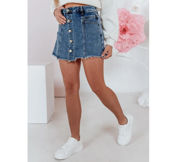 Dámská džínová sukně-šortky JANOSANNA modrá FashionStreet SY0488
