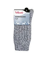Zimní unisex ponožky model 22373987 STYLE SOCKS šedá - Bellinda Zimní unisex ponožky model 22373987 STYLE SOCKS šedá - Bellinda