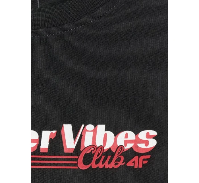 Chlapecké tričko s potiskem 4F 4FJRAW25TTSHM3168-20S dětské