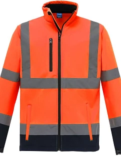 09 HiVis softshellová bunda hi vis model 22501963 - Yoko