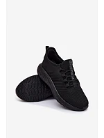 Pánské Sportovní Tenisky Lehký Materiál Big Star UU174003 Černé Pánské Sportovní Tenisky Lehký Materiál Big Star UU174003 Černé