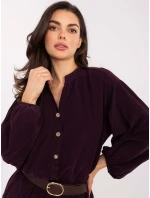 Koszula IT KS model 21722858 ciemny fioletowy - FPrice