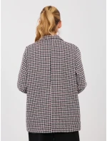 Marynarka LK MA model 21902715 czarno różowy - FPrice Marynarka LK MA model 21902715 czarno różowy - FPrice