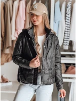 Dámská přechodná prošívaná bunda MARISSIA černá FashionStreet TY4853 Dámská přechodná prošívaná bunda MARISSIA černá FashionStreet TY4853