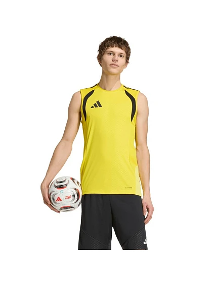 Pánské tričko adidas Tiro 26 Competition Sleeveless Jersey, žluté, KA7615 Pánské tričko adidas Tiro 26 Competition Sleeveless Jersey, žluté, KA7615