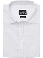 JN keprová halenka s krátkým rukávem 02.0 white model 22488329 - Daiber JN keprová halenka s krátkým rukávem 02.0 white model 22488329 - Daiber