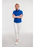 Halenka Oxford s krátkým rukávem 11. bright navy model 22475373 - Russell Athletic Halenka Oxford s krátkým rukávem 11. bright navy model 22475373 - Russell Athletic