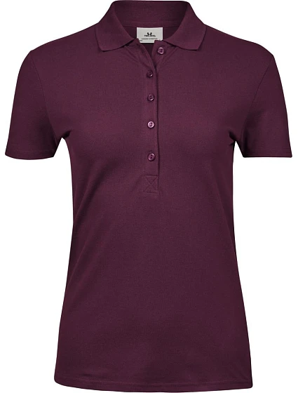 Tee Jays TJ 145 Dámské luxusní těžké strečové piqué polo 18.0145 wine Tee Jays TJ 145 Dámské luxusní těžké strečové piqué polo 18.0145 wine