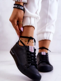 Dámské nízké tenisky Cross Jeans JJ2R4054C černá