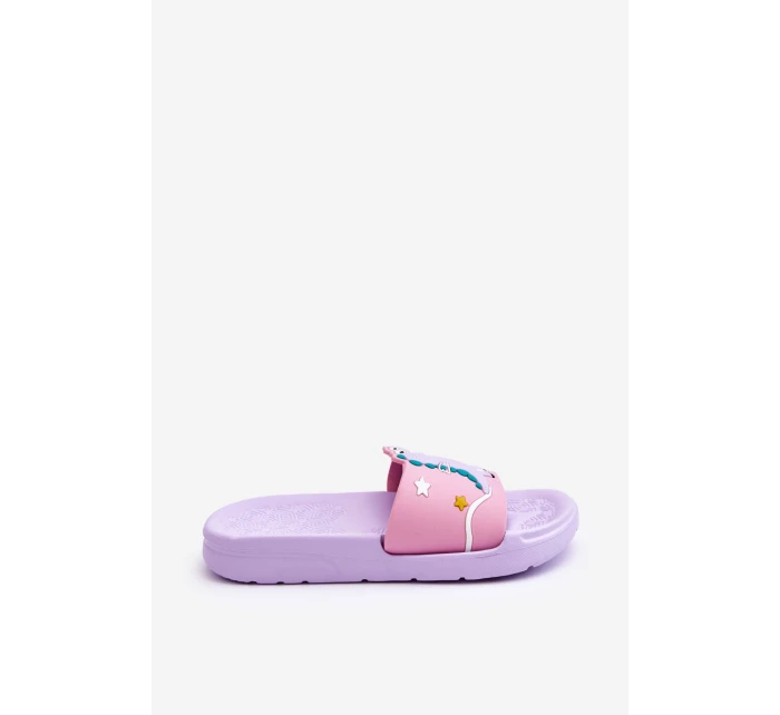 Dětský Dinosaurus T-Rex Slides fialove Bernis Dětský Dinosaurus T-Rex Slides fialove Bernis
