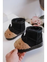 Zateplené dětské sněhule černé model 21678721 - Boto