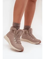 Dámské Boty S Kožešinou Big Star model 21706002 Šedé - Big Star Shoes Dámské Boty S Kožešinou Big Star model 21706002 Šedé - Big Star Shoes