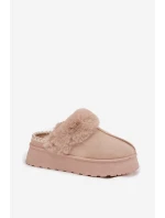 Sněhule Na Platformě S Kožešinou A Přezkou Béžové model 21714727 - Boto Sněhule Na Platformě S Kožešinou A Přezkou Béžové model 21714727 - Boto