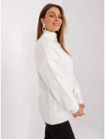 Dámský svetr AT SW 23401.97P Ecru - FPrice