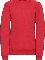 Russell Athletic 762B Dětská raglánová mikina 10.762B bright red