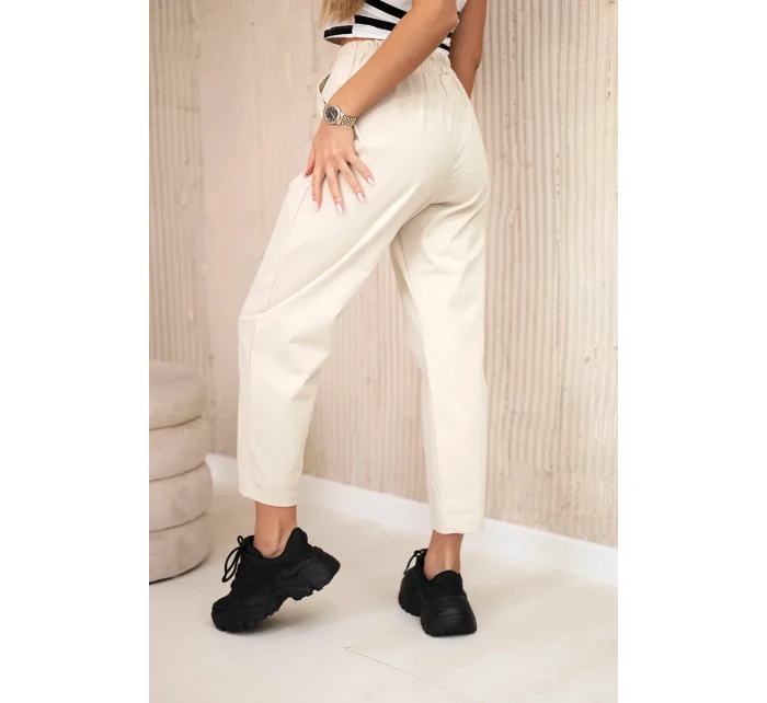 Kalhoty s kapsami Summer Punto béžový