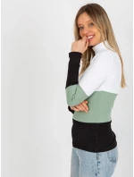 Dámská halenka RV BZ 8465 model 18310040 světle zelená - FPrice Dámská halenka RV BZ 8465 model 18310040 světle zelená - FPrice