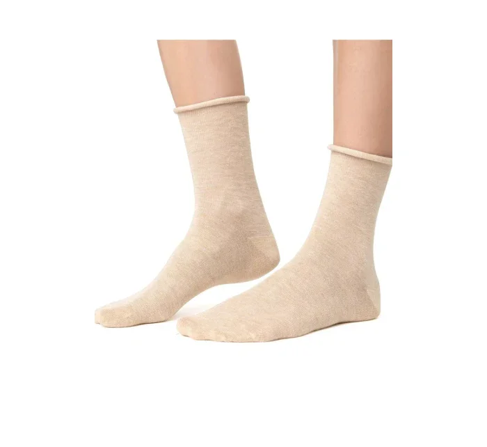 DÁMSKÉ PONOŽKY S KAŠMÍREM 083