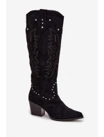 Kozačky na podpatku  model 219859 Step in style