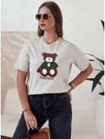 BAREN dámské tričko pistáciová Dstreet RY2566