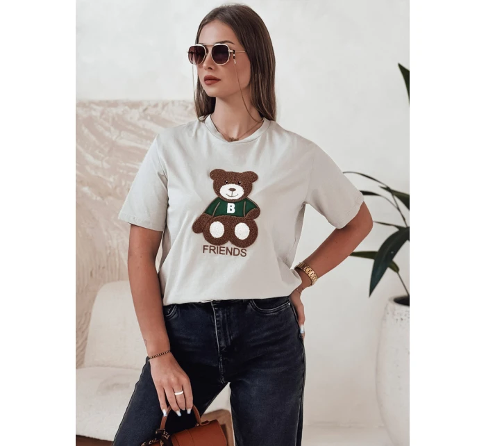 BAREN dámské tričko pistáciová Dstreet RY2566