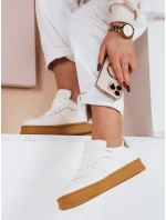 Dámské tenisky na platformě white Dstreet model 21983653 - FashionStreet
