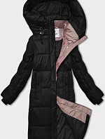 Dámská zimní bunda s kapucí Glakate černá (LU-238001#)