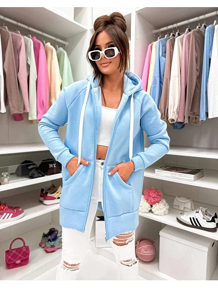 bluza damska Goodlookin niebieska model 21935982 - Moon