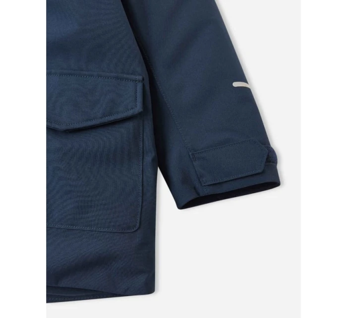 Reimatec dětská zimní bunda Reima Mutka zateplená nepromokavá tmavě modrá (5100037B-6980)