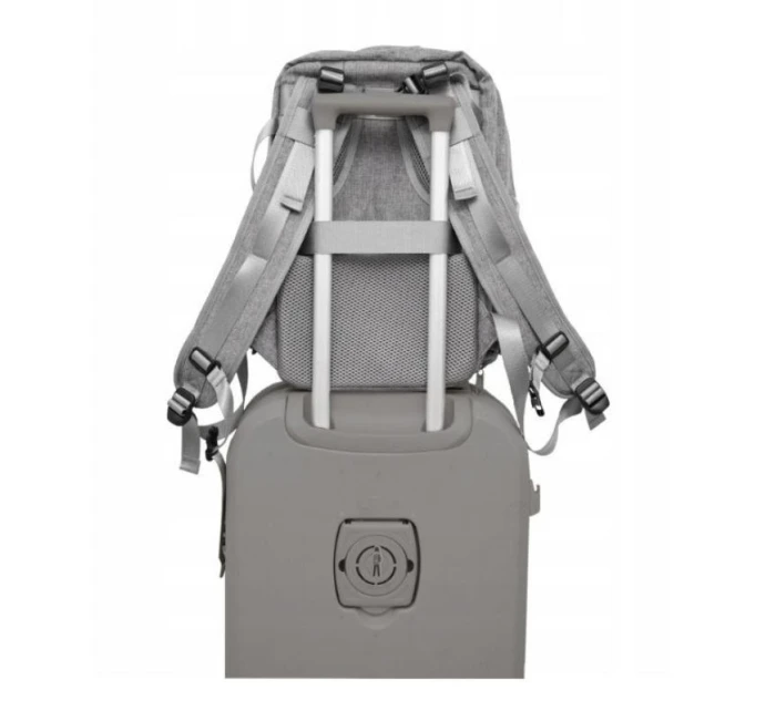 Cestovní batoh Grey model 21763988 - Noveen Cestovní batoh Grey model 21763988 - Noveen