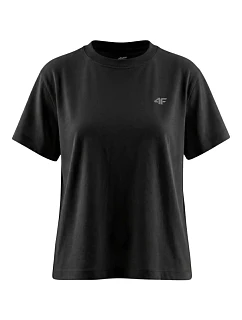 Dámské tričko 4F F3310 tmavě černé 4FWMM00TTSHF3310 20S