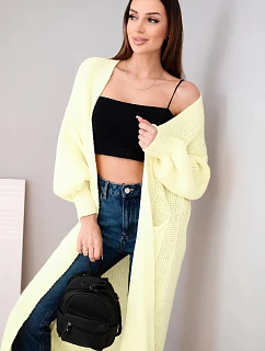 Dlouhý kardigan svetr model 22264559 - K-Fashion