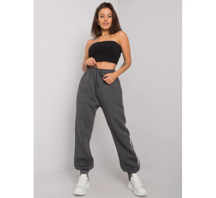 Tepláky RV DR 7237.81 tmavě šedá