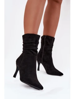 Boty na podpatku  model 217173 Step in style