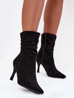 Boty na podpatku  model 217173 Step in style