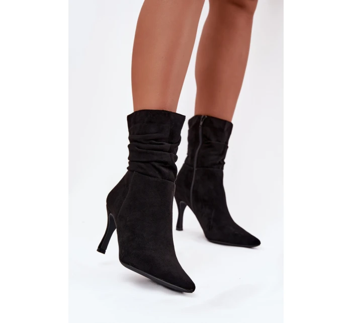 Boty na podpatku  model 217173 Step in style