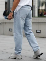 Pánské baggy džíny světle modré FashionStreet UX4476
