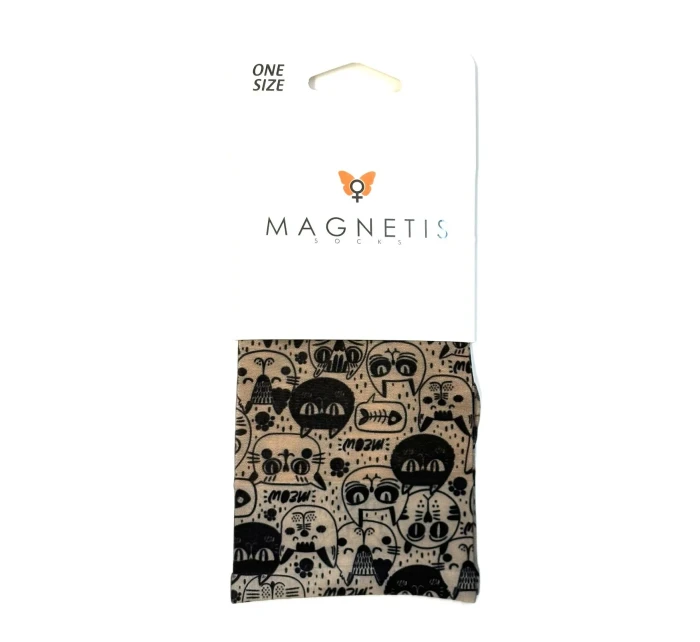 Dámské vzorované ponožky model 7465057 20 den - Magnetis