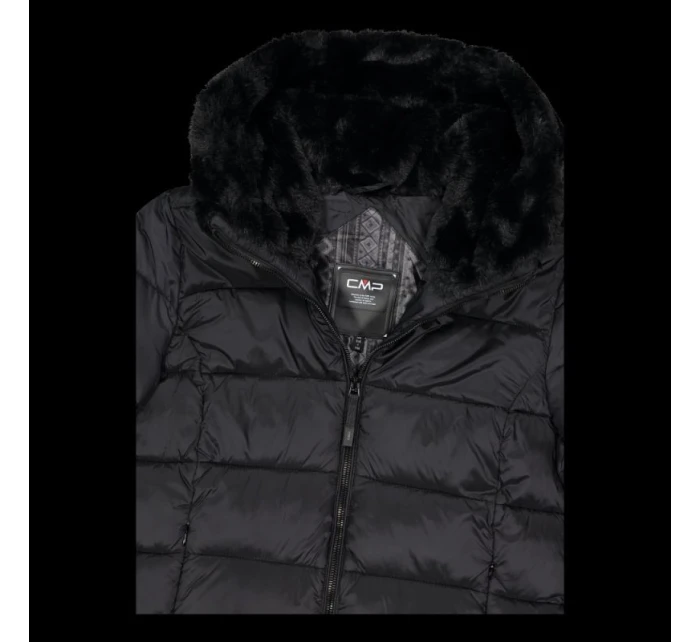 CMP dámská zimní bunda s kapucí sportovní zateplená černá (34K0036F/U901)