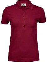 Tee Jays TJ 145 Dámské luxusní těžké strečové piqué polo 18.0145 deep red Tee Jays TJ 145 Dámské luxusní těžké strečové piqué polo 18.0145 deep red