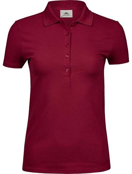 Tee Jays TJ 145 Dámské luxusní těžké strečové piqué polo 18.0145 deep red Tee Jays TJ 145 Dámské luxusní těžké strečové piqué polo 18.0145 deep red