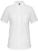 Kariban K 548 Popelínová halenka "Judith" s krátkým rukávem 20.K548 white Kariban K 548 Popelínová halenka "Judith" s krátkým rukávem 20.K548 white