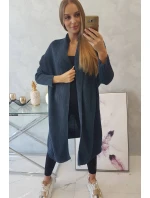 Svetr s džínovými netopýřími rukávy